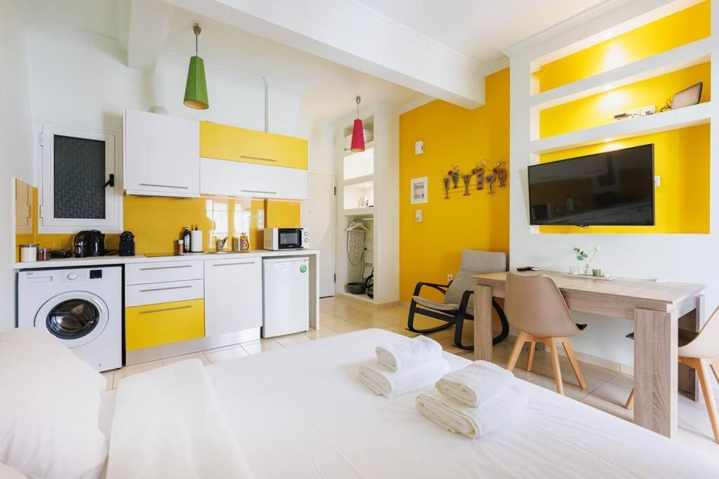 Relaxing Studio In Athens City Center Buitenkant foto