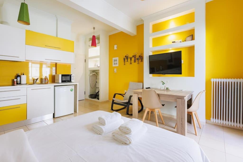 Relaxing Studio In Athens City Center Buitenkant foto