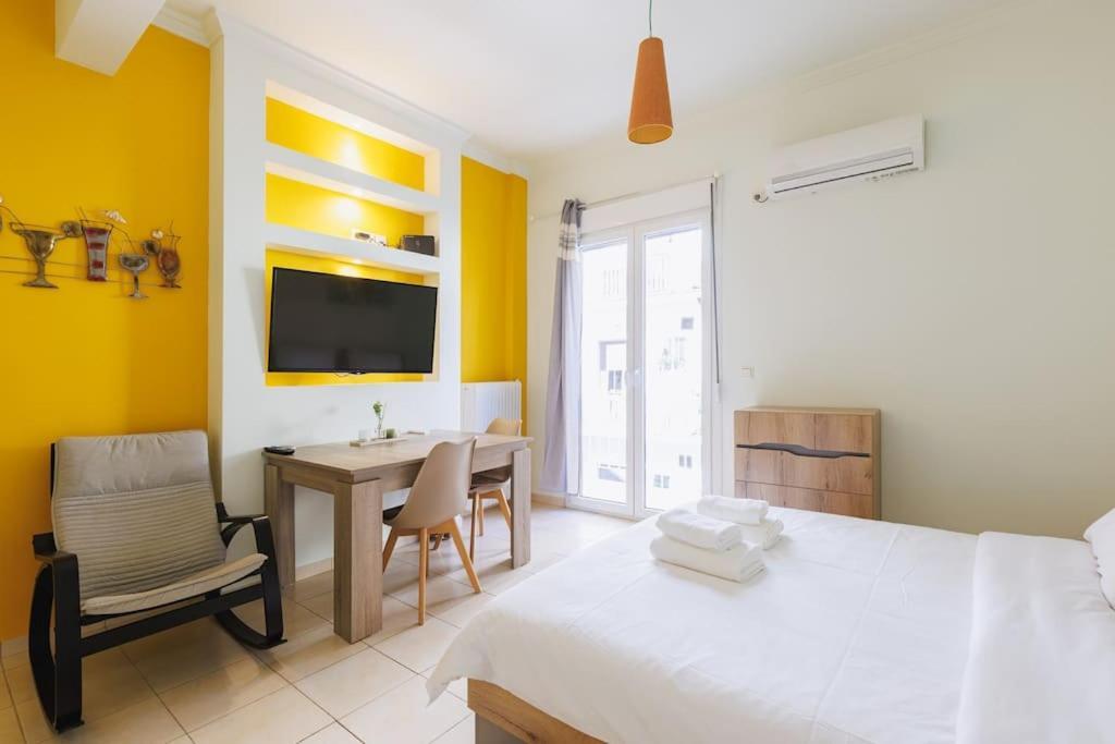 Relaxing Studio In Athens City Center Buitenkant foto